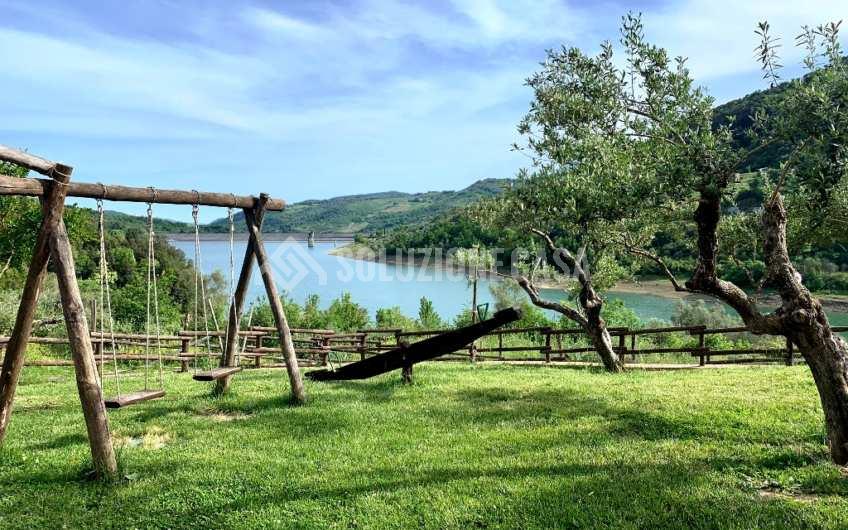 SC1139 Casale nel cuore del Cilento con piscina e vista sulla Diga dell’Alento, Cicerale