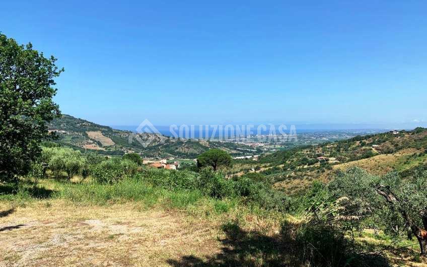 SC1151 Terreno agricolo panoramico ad Ogliastro Cilento