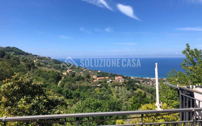 SC1184 Appartamento in bifamiliare con vista mare a Castellabate contrada Valle