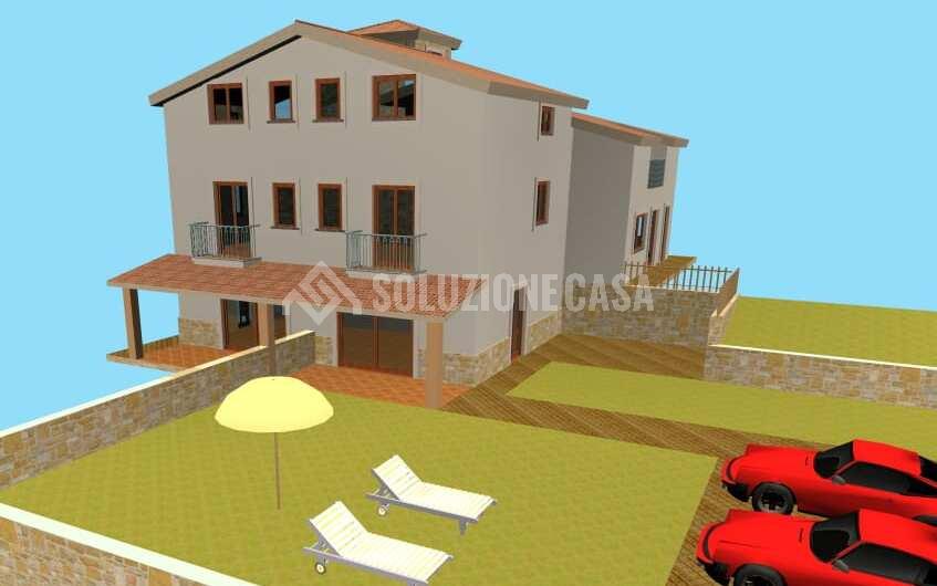 SC1194 Porzione di fabbricato al grezzo da ultimare nella periferia del borgo medievale di Castellabate
