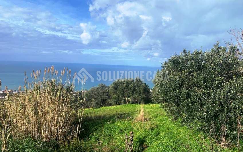 SC1175 Terreno edificabile vista mare sulla Collina San Marco di Agropoli