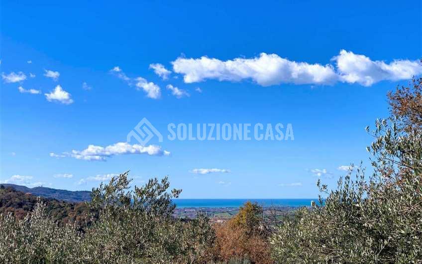 SC1217 Casale in pietra con vista mare in vendita a Giungano