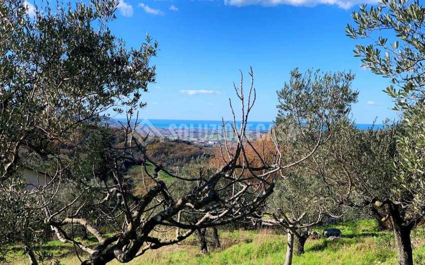 SC1217 Casale in pietra con vista mare in vendita a Giungano