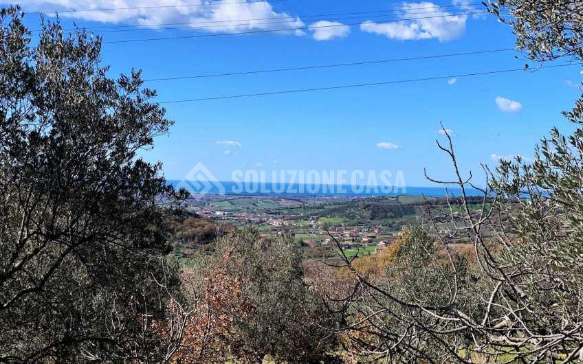 SC1217 Casale in pietra con vista mare in vendita a Giungano