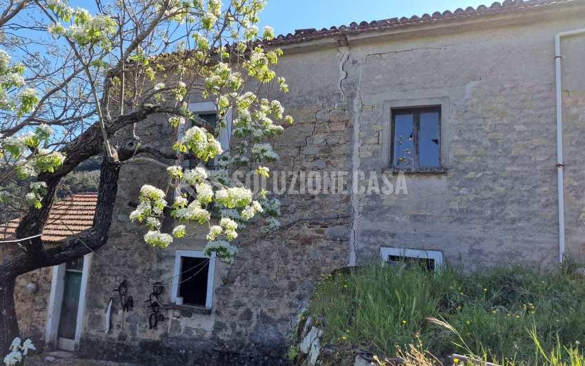 SC1228 Casa di campagna con terreno a Perdifumo