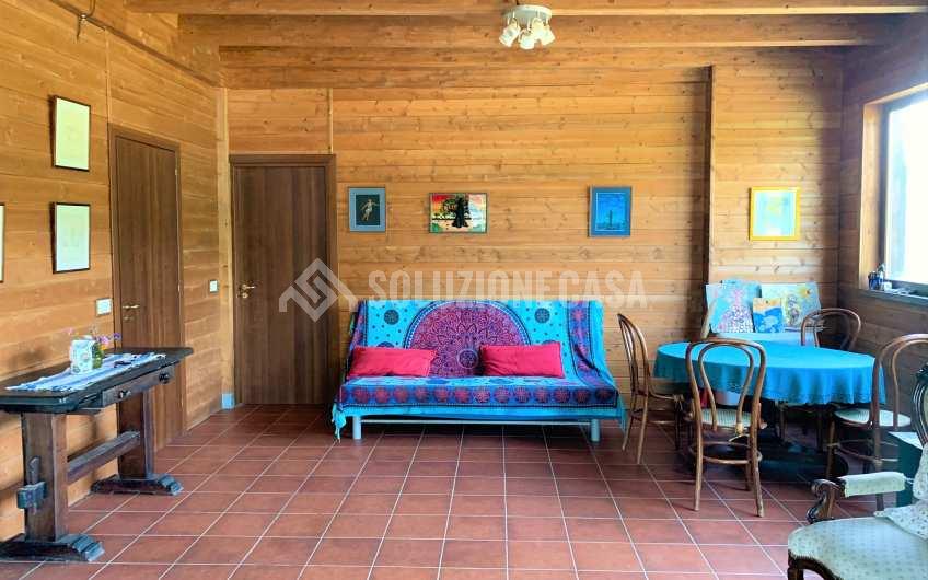 SC1235 Casale in legno immerso nella natura nel parco del Cilento