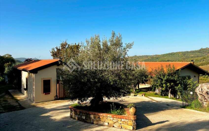 SC1270 Panoramico Casale in pietra con dependance di recente costruzione a Prignano Cilento