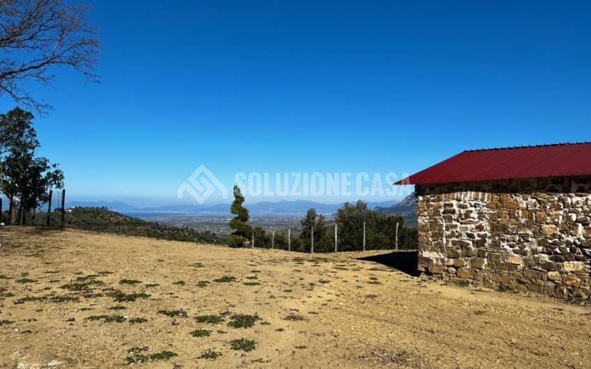 SC1275 Terreno pianeggiante con casale vista mare ad Ogliastro Cilento, Finocchito