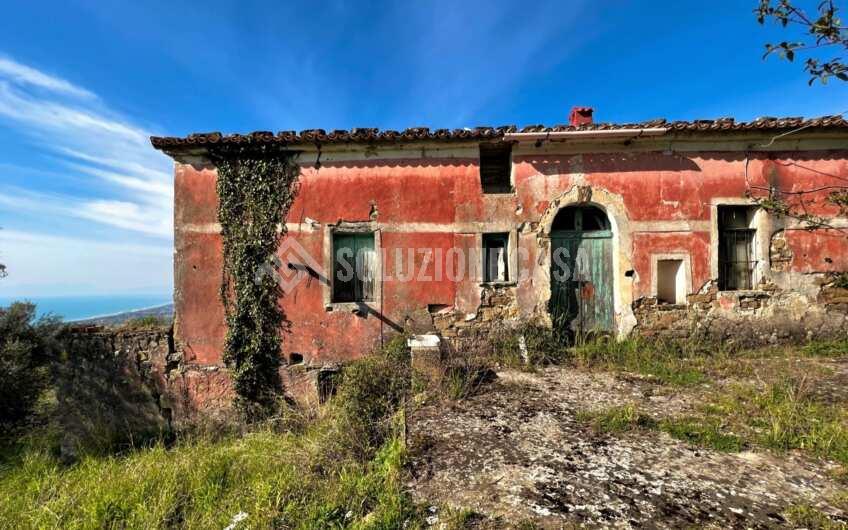 SC1283 Casolari vista mare in vendita sulla collina San Marco di Agropoli