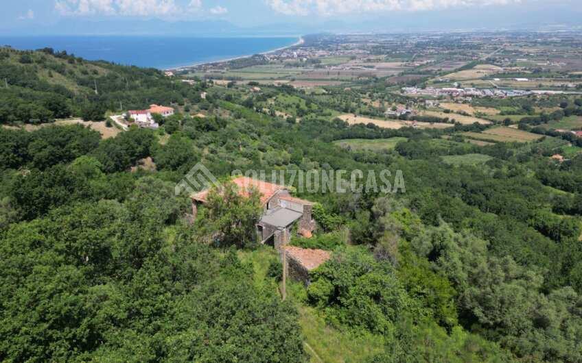 SC1283 Casolari vista mare in vendita sulla collina San Marco di Agropoli