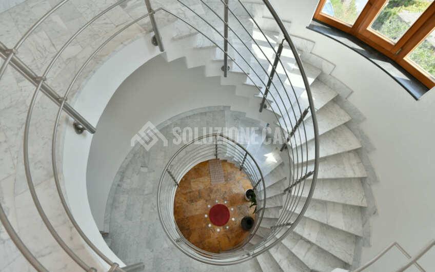 SC1285 Stupenda villa con torrino e vista mare sulla Baia di Casa del Conte ed Ogliastro Marina