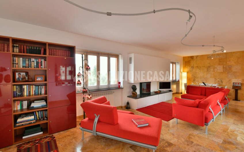 SC1285 Stupenda villa con torrino e vista mare sulla Baia di Casa del Conte ed Ogliastro Marina