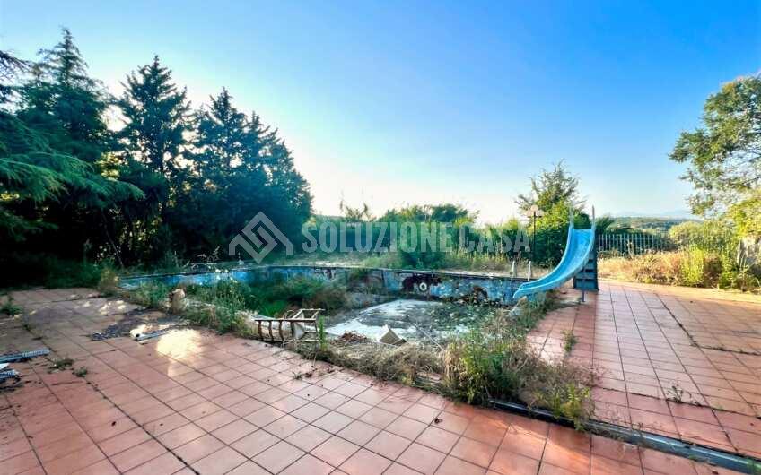 SC1291 Villa Bifamiliare vista mare con ampio giardino e piscina in zona Moio di Agropoli