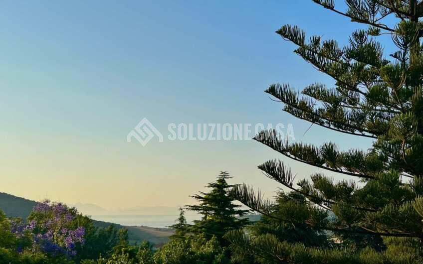 SC1291 Villa Bifamiliare vista mare con ampio giardino e piscina in zona Moio di Agropoli