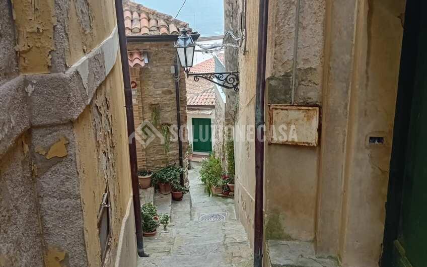 SC1321 Appartamento stupenda vista mare nel borgo medievale di Castellabate
