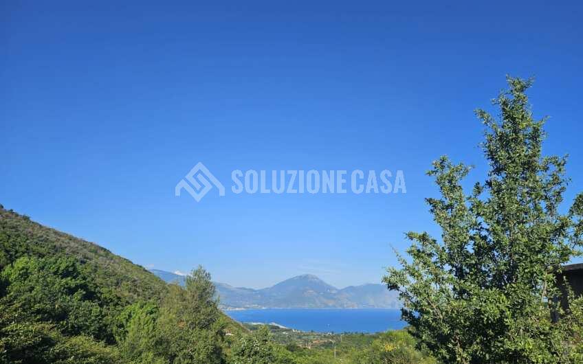 SCD1345 Casale vista mare da ultimare a Scario nel Golfo di Policastro