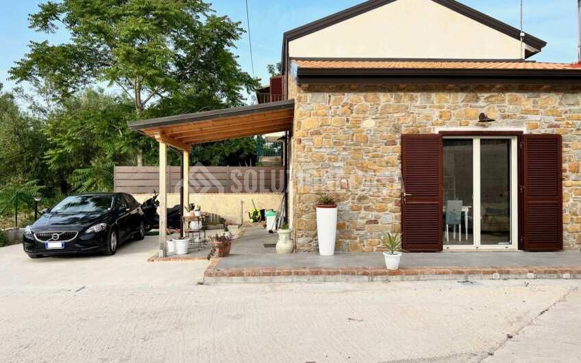 SC1344 Villa bifamiliare vista mare con giardino Agropoli zona Moio