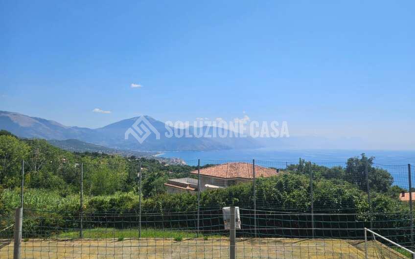 SCD1359 Villa in pietra vista mare con piscina e giardino a Torre Normanna di Ispani