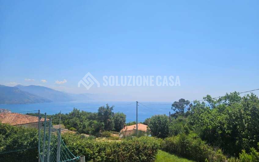 SCD1359 Villa in pietra vista mare con piscina e giardino a Torre Normanna di Ispani