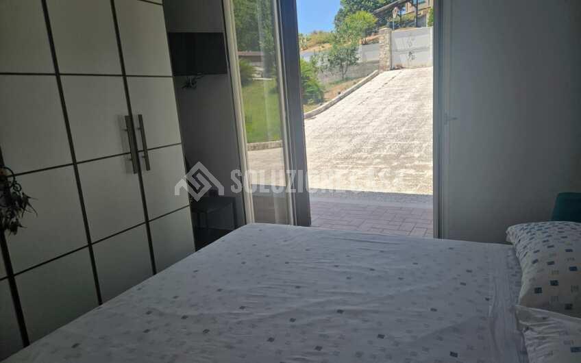 SCD1359 Villa in pietra vista mare con piscina e giardino a Torre Normanna di Ispani