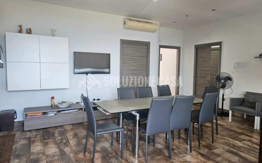 SCD1359 Villa in pietra vista mare con piscina e giardino a Torre Normanna di Ispani