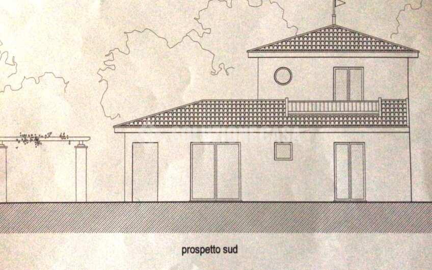 SCD1356 Terreno con progetto approvato vicino al mare a Villammare  nel Golfo di Policastro