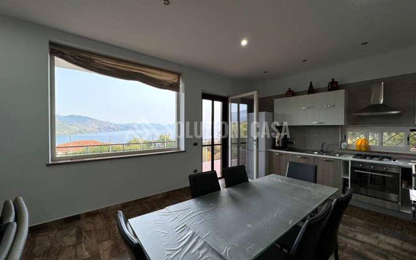 SCD1359 Villa in pietra vista mare con piscina e giardino a Torre Normanna di Ispani