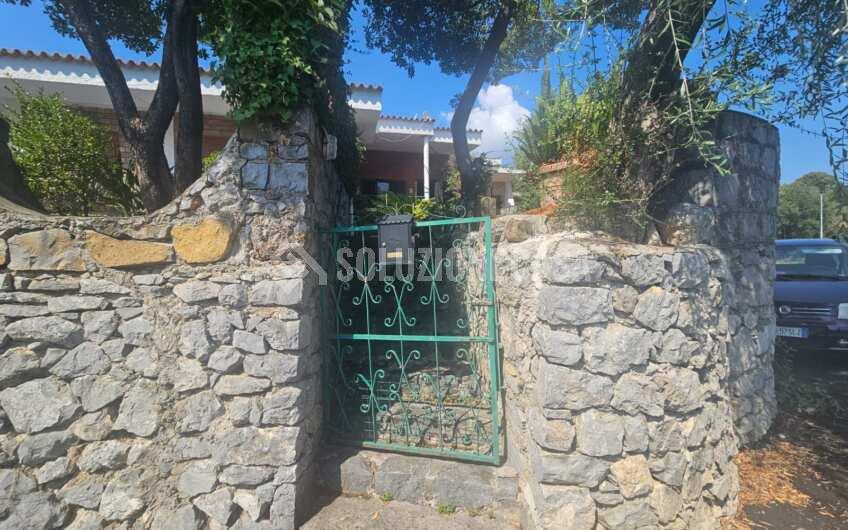 SCD1367 Villetta a schiera con giardino e vista mare a Scario
