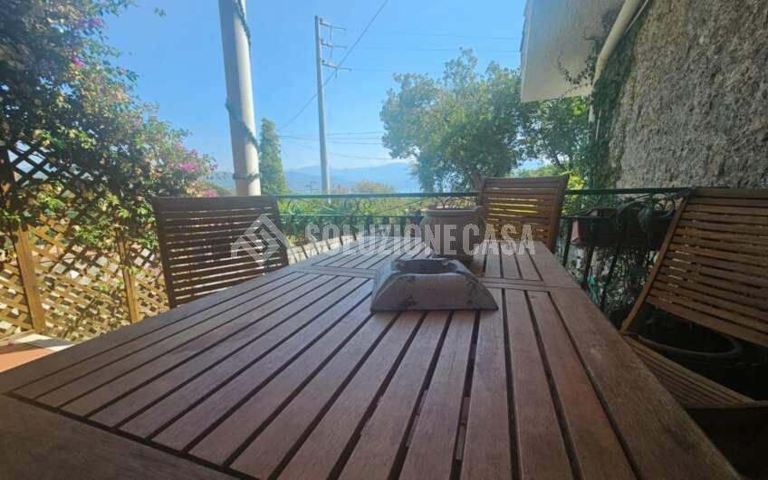 SCD1367 Villetta a schiera con giardino e vista mare a Scario
