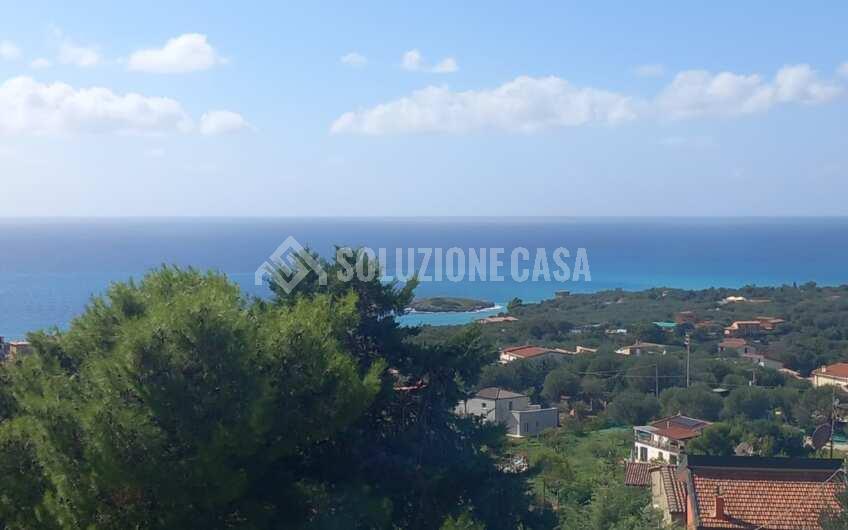SCD1375 Villa vista mare con giardino a Marina di Camerota