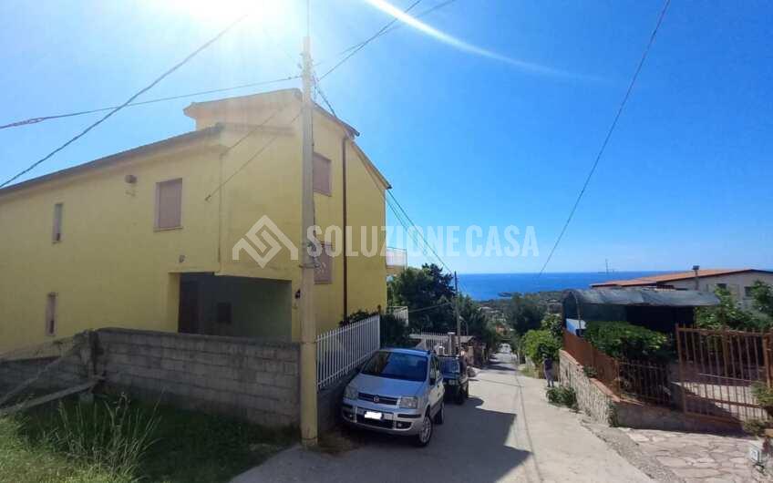 SCD1375 Villa vista mare con giardino a Marina di Camerota