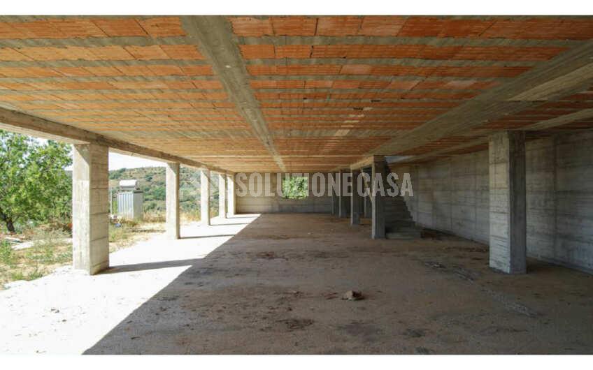 SC1404 Villa singola allo stato grezzo con terreno e panorama vista mare, Via Campanina Agropoli
