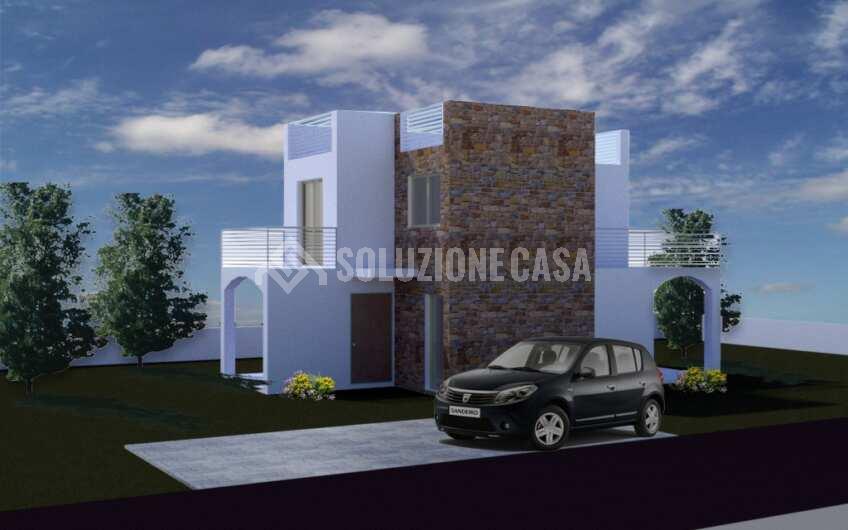 SC1401A Villa singola di nuova costruzione vista mare a Giungano