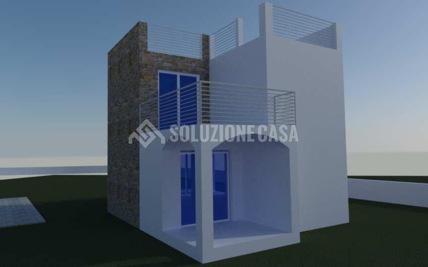 SC1401A Villa singola di nuova costruzione vista mare a Giungano