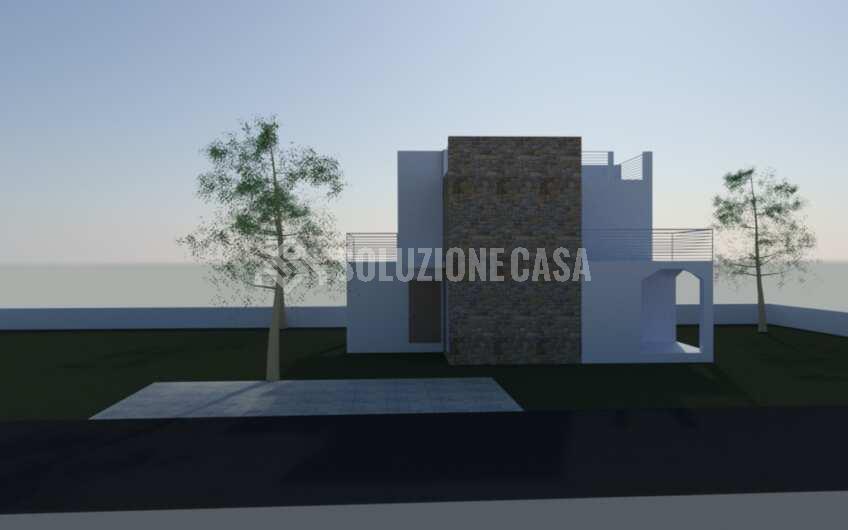 SC1401A Villa singola di nuova costruzione vista mare a Giungano