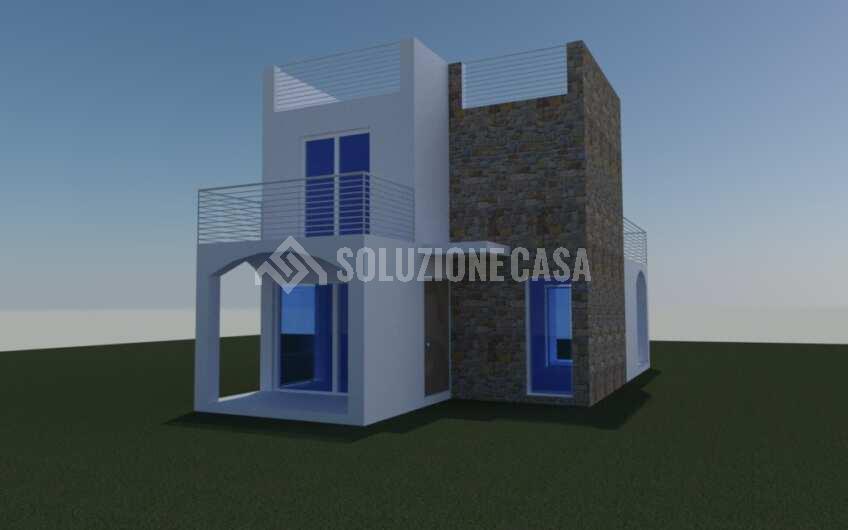 SC1401A Villa singola di nuova costruzione vista mare a Giungano