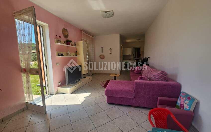SCD1409 Villetta a schiera con giardino e terrazzi vista mare incantevole a Scario