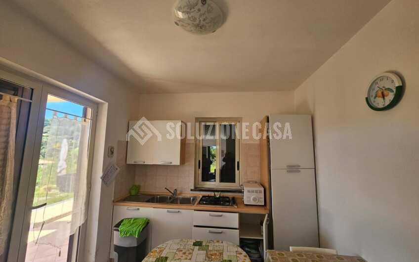 SCD1409 Villetta a schiera con giardino e terrazzi vista mare incantevole a Scario