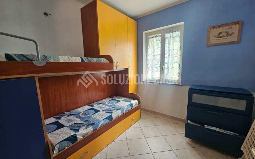SCD1409 Villetta a schiera con giardino e terrazzi vista mare incantevole a Scario